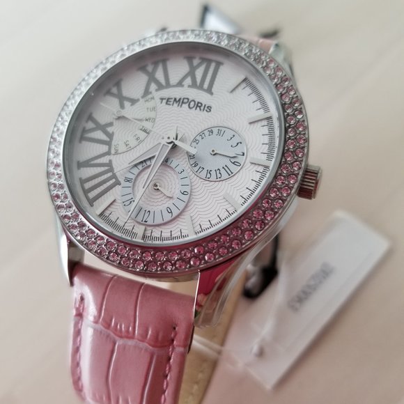 Temporis Premium Angel Collection Stainless Steel Quartz Watch, New Battery - Picture 9 of 12